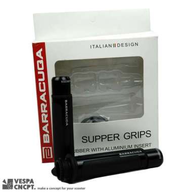 Handgrip Barracuda Black Vespa Sprint Primavera Lx Lxv S