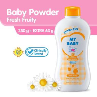 My Baby Powder Fresh Fruity / Bedak Bayi 150g