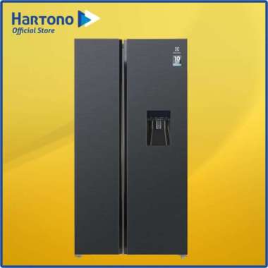 Electrolux Kulkas Side By Side Refrigerator Ese6141Abid Multicolor