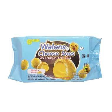 Nissin Walens - Soes Kering Mini Isi Krim - 100 gr SUS KEJU