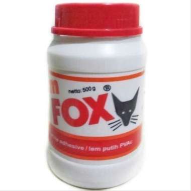 lem fox putih 1kg / lem kayu putih fox / lem putih Multicolor