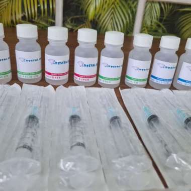 lem akrilik kualitas super 30ml / lem acrylic / lem bening / lem mika Multicolor