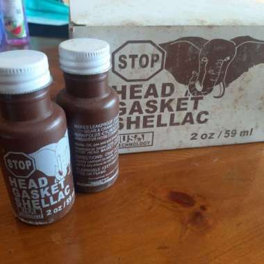 lem gasket cair shellac gajah - 59ml Multicolor