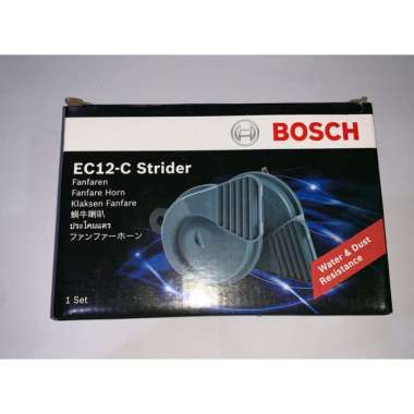 Klakson Bosch Strider 12V [SET] + KABEL RELAY MX KOMPLIT 63494 63136