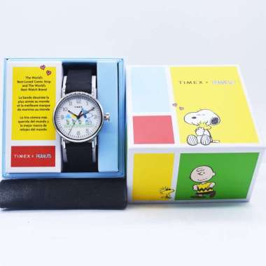 Jam Tangan TIMEX x Peanuts Snoopy Happy Birthday TW2V61000 Original