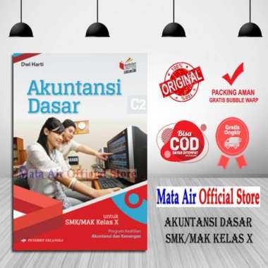 Original Akuntansi Dasar Untuk Smk/Mak Kelas X Kikd -Dwiharti Erlangga