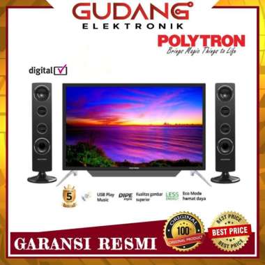 LED TV 32 INCH POLYTRON PLD 32TV1555 CINEMAX DIGITAL TV PLD32TV1555