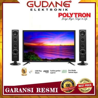 LED TV 32 INCH POLYTRON PLD-32TV0755 DIGITAL TV DVB-T2 PLD32TV0755 HD
