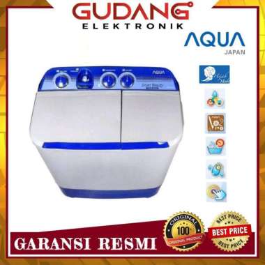 MESIN CUCI 2 TABUNG AQUA QW 781 XT GARANSI 3 TAHUN QW781XT