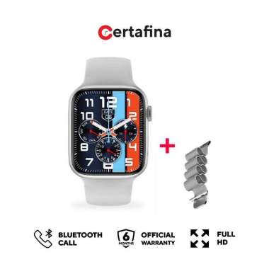Certafina Microwear W58/W59 Smartwatch 1.95 Inch Silver Silver