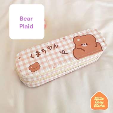 chibi cute pencil case / korean style kotak tempat pensil besar Multicolor