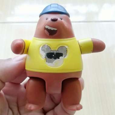 Mainan / Pajangan Patung Action Figure Grizz / Beruang Toys Bekas
