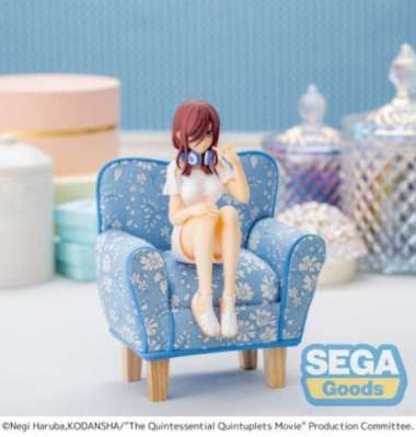Premium Chokonose Figure Nakano Miku - Gotoubun no Hanayome 14cm