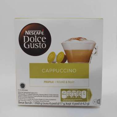 NESCAFE DOLCE GUSTO CAPPUCINO [12 PCS]