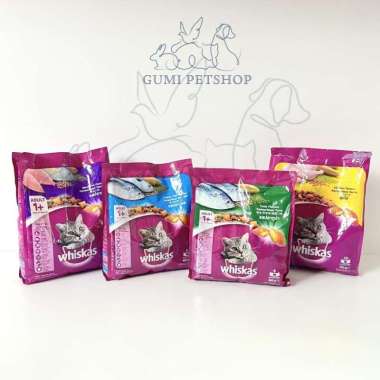 Whiskas Catfood Adult 480Gr / Makanan Kering Kucing Dewasa Mackarel