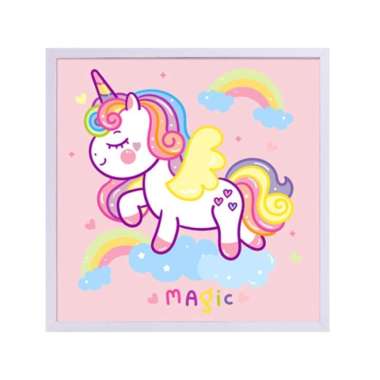 mainan diamond painting unicorn diy/menempel diamond/mainan montessori