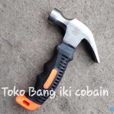 Palu Kambing 8 oz Palu Cakar Mini Gagang Karet