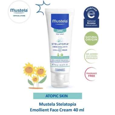 Mustela Stelatopia Emollient Face Cream 40 ml