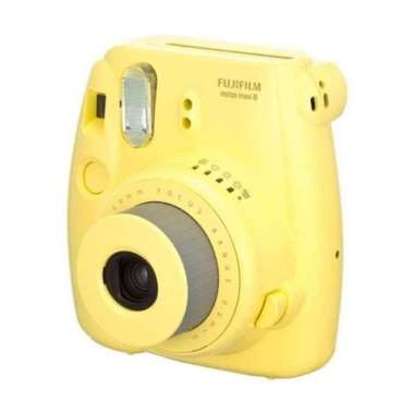 Mini 8 Kuning Kamera Polaroid + Refill Instax Polaroid Multivariasi Multicolor