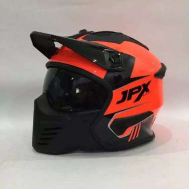 Helm JPX MX 726r XXL orange/bk glosy