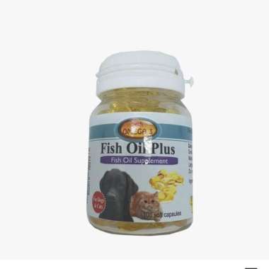Minyak Ikan Fish Oil Plus isi 100pcs