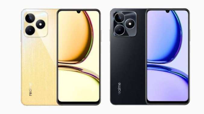 Realme C53 Ram 6 Rom 128GB hitam