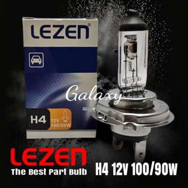 Bohlam Halogen Lezen H4 12V & 24V 12v 100/90w