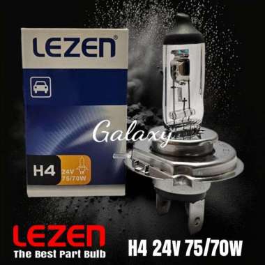 Bohlam Halogen Lezen H4 12V & 24V 24v 75/70w