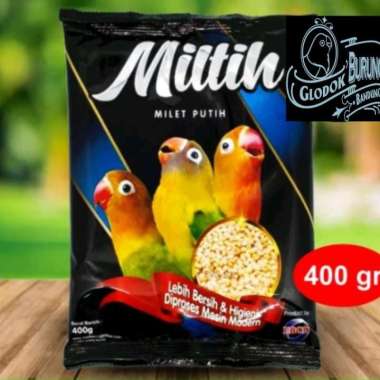 Ebod Miltih Makanan Burung Milet Putih Ebod