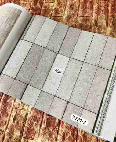 WALLPAPER DINDING KOREA MOTIF SEMEN KOTAK MODERN MG