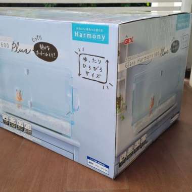 GEX Glass Harmony 600 Plus (hamster cage/apa aja) PxLxT 58x39.2x32cm Varian Based Information
