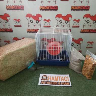 Paket kandang jeruji hamster lengkap Varian Based Information