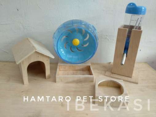 paket lengkap rumah hamster kayu Varian Based Information
