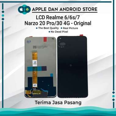 LCD REALME 6 / REALME 7 / REALME NARZO 20 PRO ORIGINAL