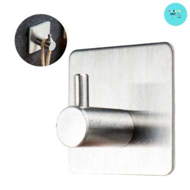 Gantungan Dinding 3M Kapstok Hook Hanger Silver