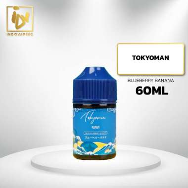 Liquid Vapor Vape - Tokyoman Tokyo Blueberry Banana 60ml By JVS  6MG