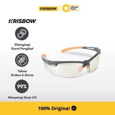 Krisbow Spectacle Kacamata Safety Indoor/Outdoor (Nosepad)