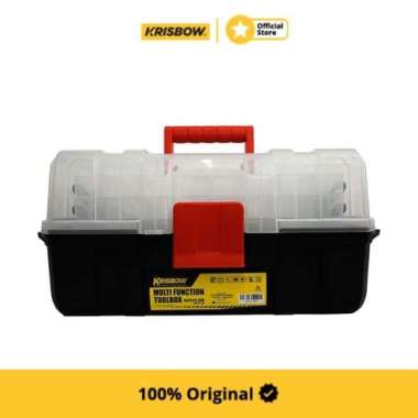 Krisbow Multifunction Box Kotak Perkakas 45X22X21.3 Cm