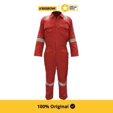 Krisbow Wearpack Coverall Ukuran L Srwprd2 - Merah