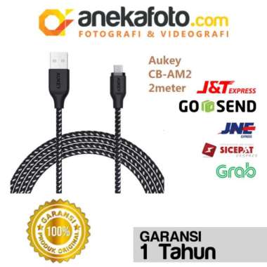 Aukey Cable Cb Am2 2M Usb A To Micro Usb Multicolor