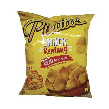 PIATTOS - Keripik Kentang Olahan - 68 gr BESAR KEJU KOREA