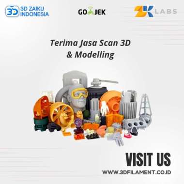 Jasa 3D Print Figure Maket Prototype Miniatur Premium Filament