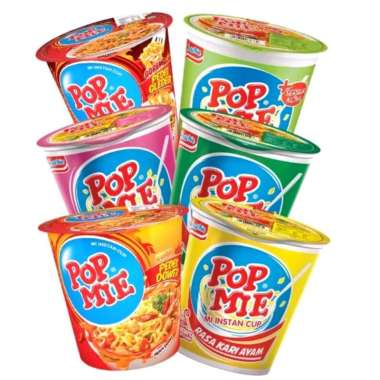 Promo Harga Indomie Pop Mie Instan Goreng Pedes Gledeek Ayam 75 gr - Blibli