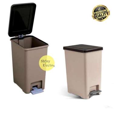 Tempat Tong Sampah Injak 20 Liter 20L Aesthetic - Keranjang Dustbin Ruang Kerja Kantor / Tidur / Dap