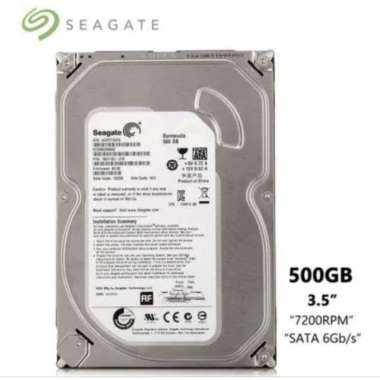 HDD 500GB Seagate hard disk
