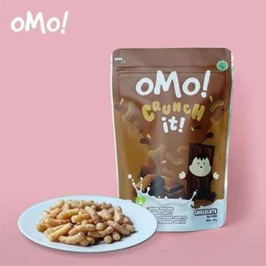 OMO Snack Crunch It Cemilan Snack Bayi Anak 25gr MPASI usia 8 Bulan + Chocolate