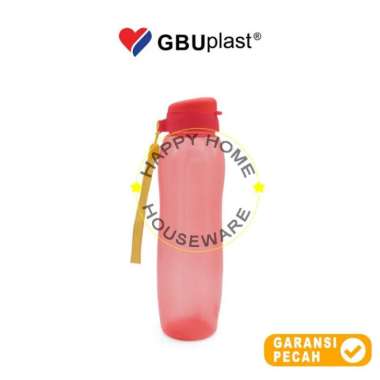 GBUplast ACTIVE Botol Air Minum Anak 1000ml | Botol Air Minum Tali 1L 1000ml Pink