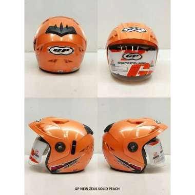 Helm Half Face GP ZEUS SOLID Varian Warna new purple