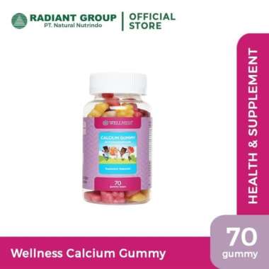 Wellness Calcium Gummy - 70 gummy bears
