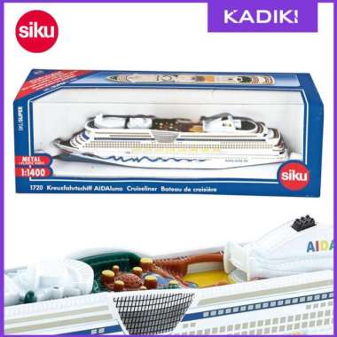 Siku Diecast Ship Cruiseliner - Miniatur Kapal Penumpang Pesiar 1720 Multicolor